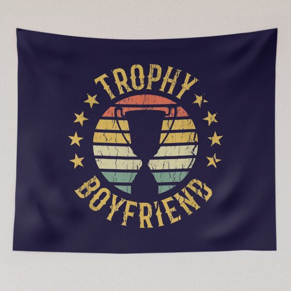 Item preview, Trophy Boyfriend Retro Girlfriend Valentine designed and sold by BeatyDoll.