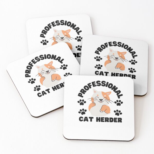 Item preview, Professional Cat Herder, cat lover designed and sold by Rita Style.