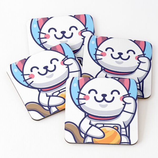 Item preview, Catstronaut Happy designed and sold by yxaxcx.