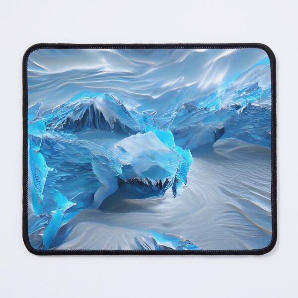 Item preview, AI Generated Art, Blue Glacier designed and sold by ACC .