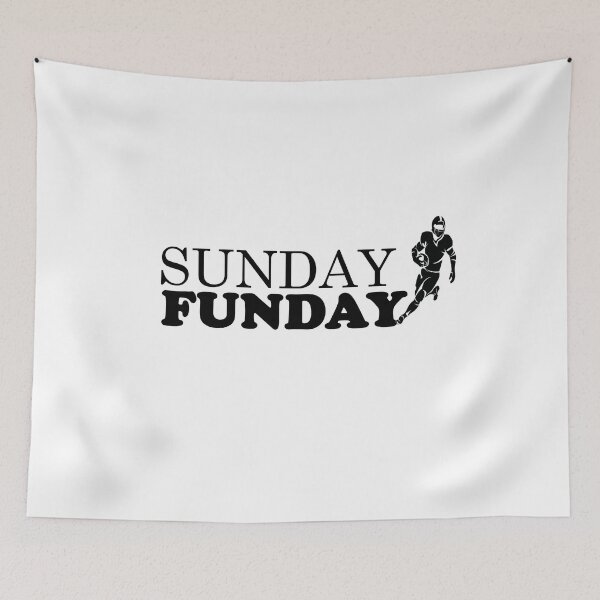 Item preview, Sunday Funday Football Sport T-Shirt Short Sleeve Casual Letter Print Shirt Top designed and sold by Anoirshop ⭐⭐⭐⭐⭐.