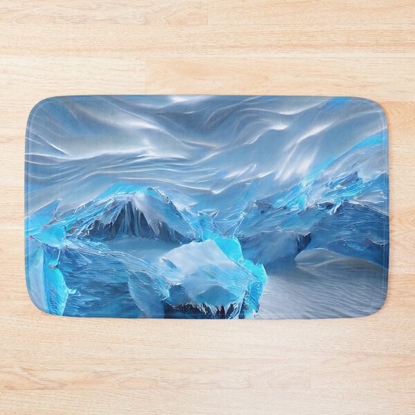 Item preview, AI Generated Art, Blue Glacier  designed and sold by ACC .