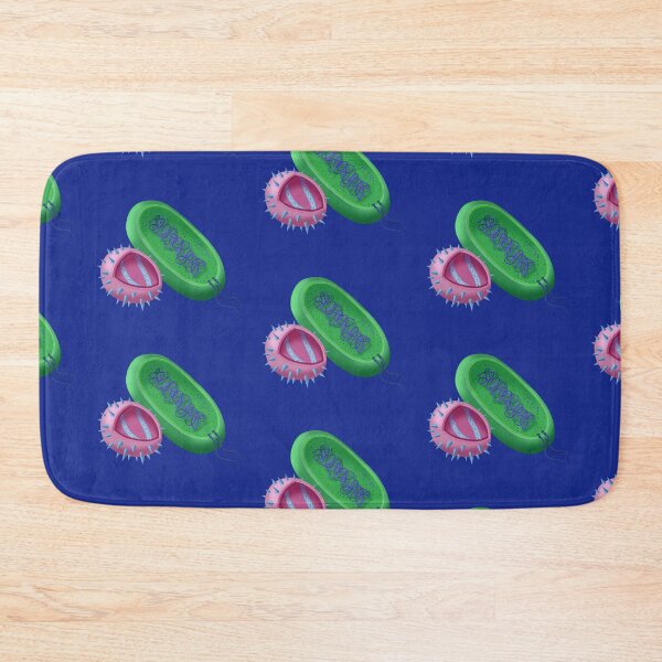 Item preview, A Colorful Illustration of a Virus Cell and a Bacteria Cell designed and sold by ScienceSource.