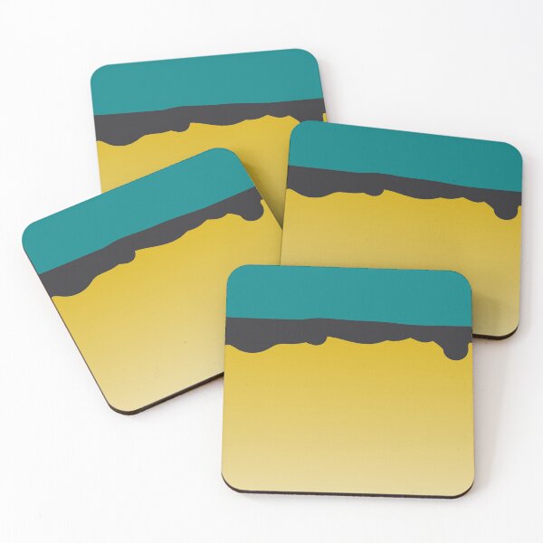 Item preview, Turquoise black yellow designed and sold by Andy Scherpereel.