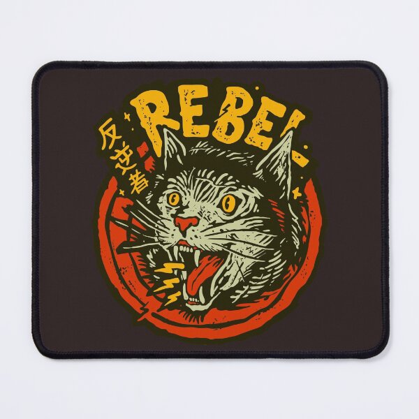 Item preview, Rebel Cat designed and sold by machmigo.