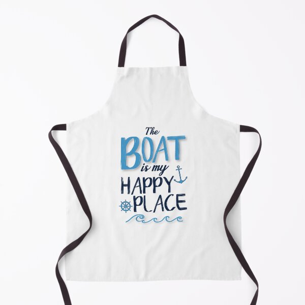 Item preview, Boat is my Happy Place designed and sold by joannamichelled.