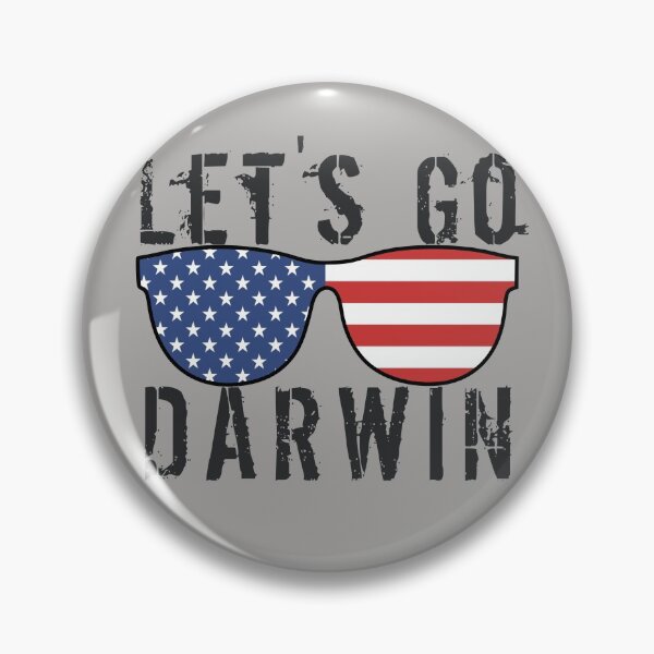 Item preview, Lets Go Darwin With Sunglasses designed and sold by Design-Maniya.