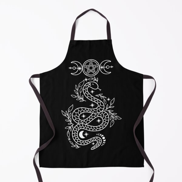 Item preview, Celestial Snake, Mystical Lunar Snake, Celestial Mystical Floral Moon Snake designed and sold by Airmilly Store.