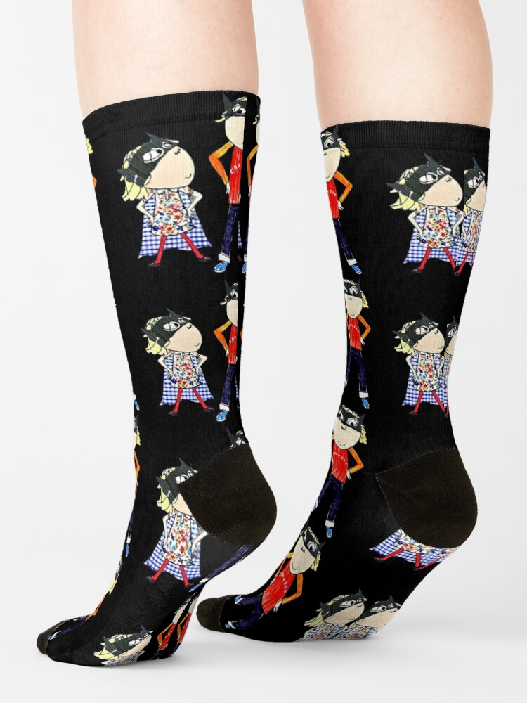 Charlie and Lola Socks for Sale by merchyme