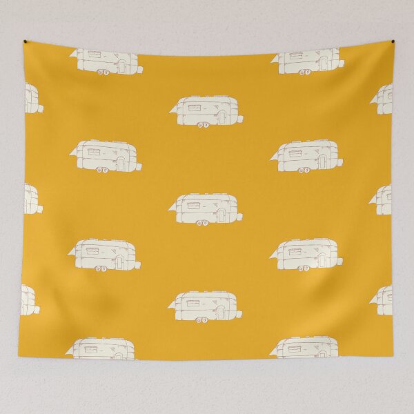 Item preview, ~ Airstream daydream ~ mustard designed and sold by lacummings.