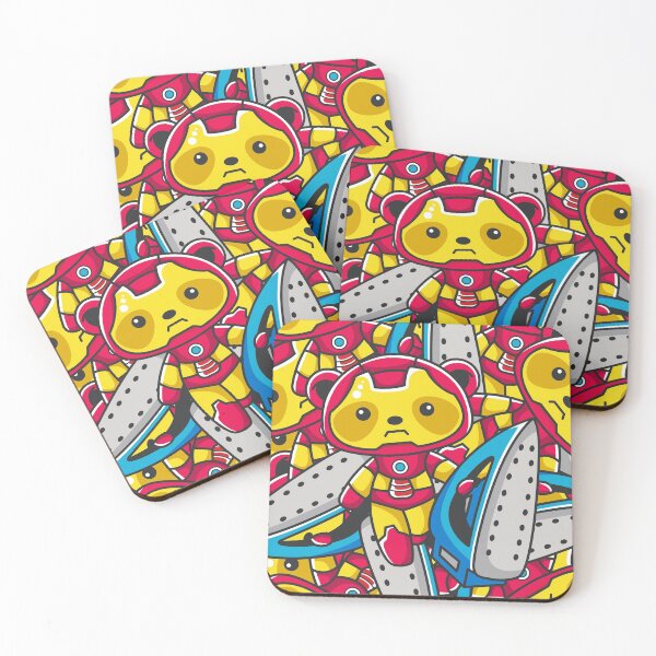 Item preview, Kawaii Iron Panda designed and sold by spacedowl.