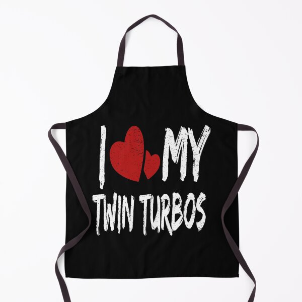 Item preview, I Love My Twin Turbos Heart Turbo Boost Racer Racing Boosted designed and sold by CarantinedChaos.