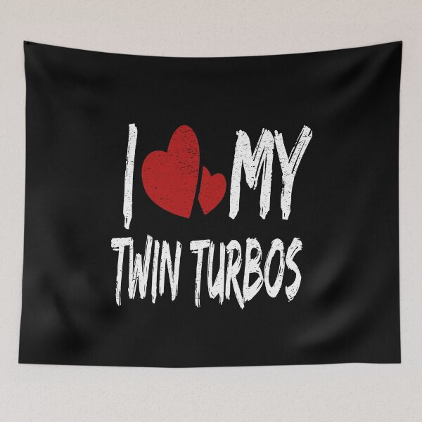 Aperçu de l'œuvre J'aime mes Twin Turbos Heart Turbo Boost Racer Racing Boosté créée et vendue par CarantinedChaos.
