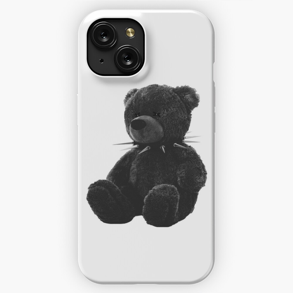 Lámina rígida for Sale con la obra «Oso de peluche gótico con collar con  pinchos - Estético Horror Streetstyle Badass Bear» de t Store | Redbubble