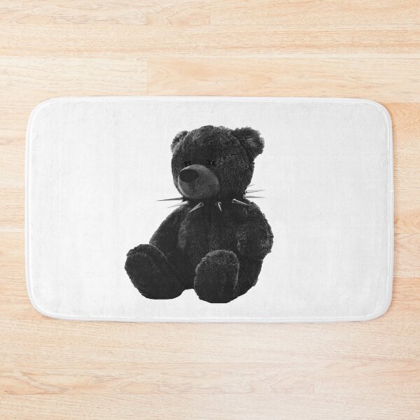 Item preview, Goth Teddy Bear wearing Spiked Collar - Aesthetic Horror Streetstyle Badass Bear designed and sold by andrei49387.