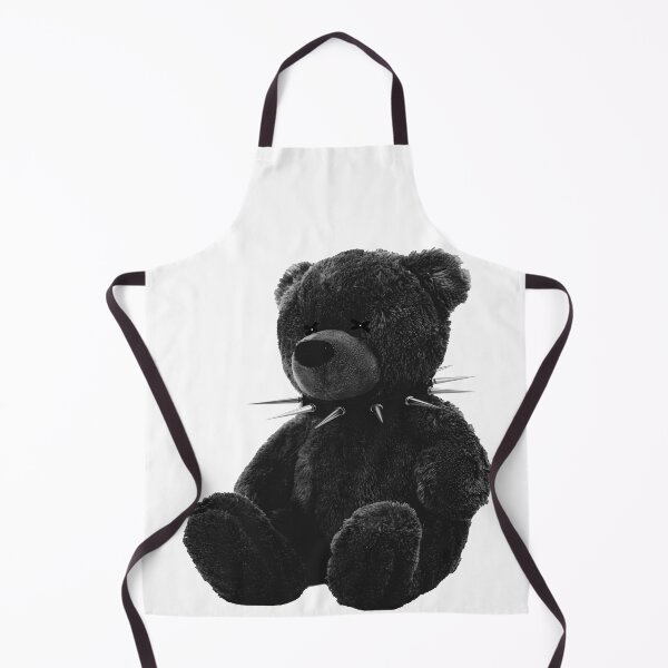 Item preview, Goth Teddy Bear wearing Spiked Collar - Aesthetic Horror Streetstyle Badass Bear designed and sold by andrei49387.
