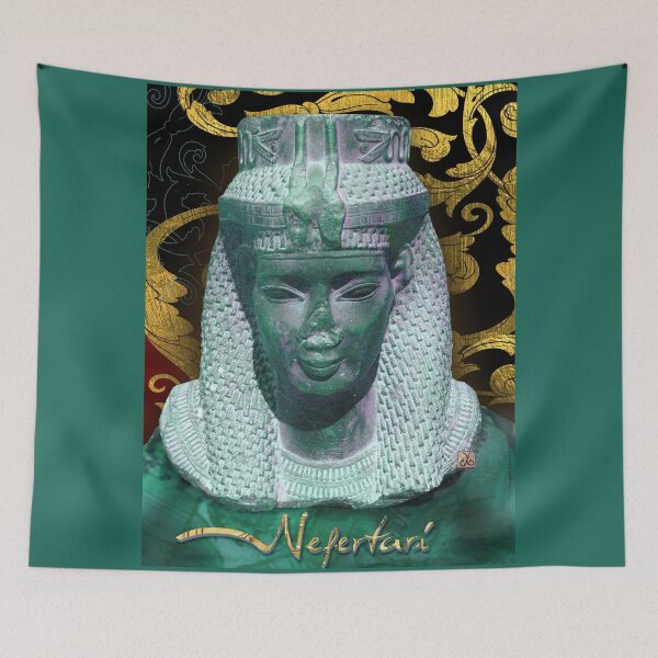 Item preview, Queen Nefertari of Ancient Egypt (Original Photography by AliceCCI) designed and sold by VanyssaGraphics.