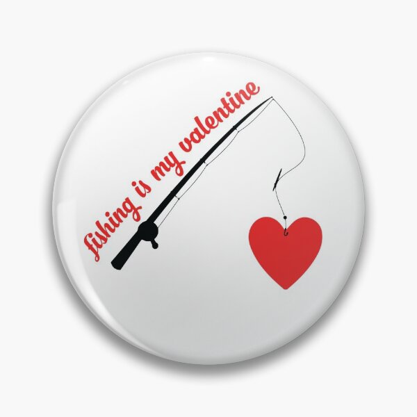 Item preview, Happy Valentines Day  for Fishermen designed and sold by Danalight.