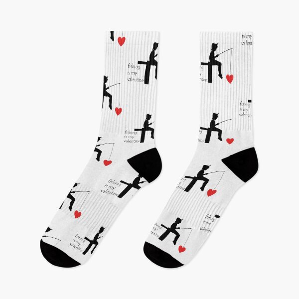Item preview, Happy Valentines Day  for Fishermen designed and sold by Danalight.