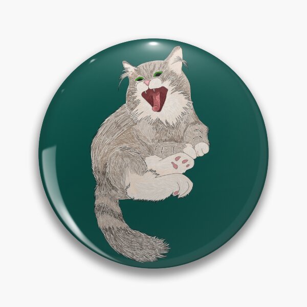 Item preview, Yawning Cat designed and sold by Skye Simpson.