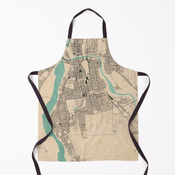 Item preview, Khartoum City Map of Sudan - Vintage designed and sold by deMAP.