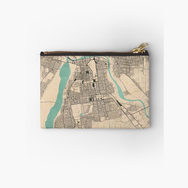 Item preview, Khartoum City Map of Sudan - Vintage designed and sold by deMAP.