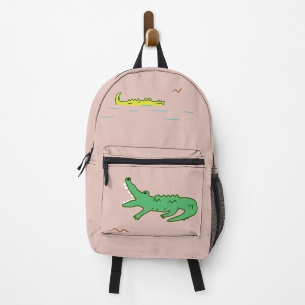 Item preview, Crocodiles say Hi - Minimal Cute Original Drawing Illustration designed and sold by WASHINGMACHINE’s vacation.