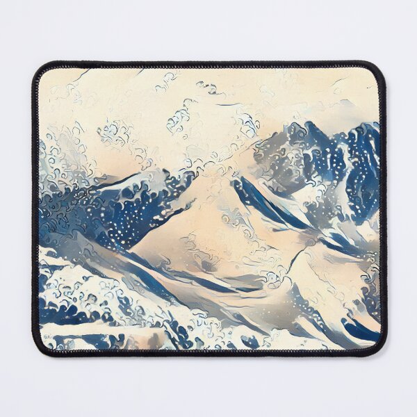 Item preview, AI Style Transfer Art, Mountain Waves designed and sold by ACC .