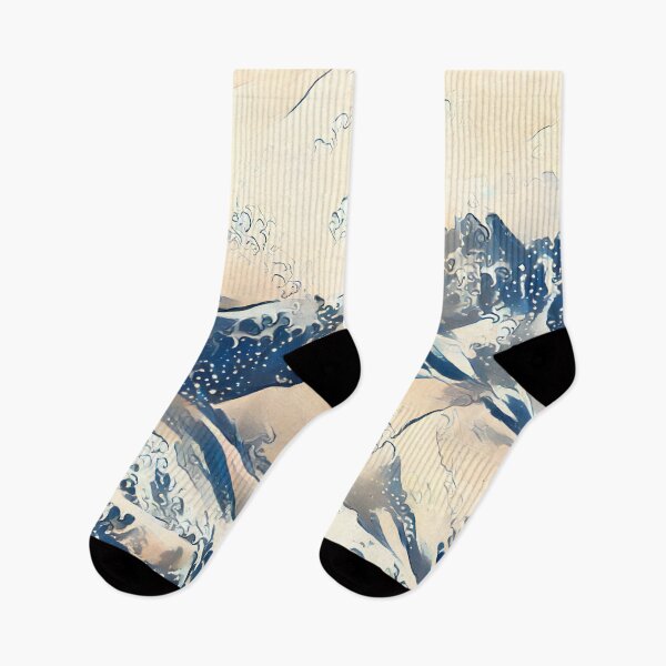 Item preview, AI Style Transfer Art, Mountain Waves designed and sold by ACC .