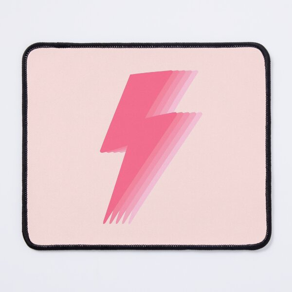 Item preview, Layered preppy hot pink and light pink lightning bolt designed and sold by EpicCreation.