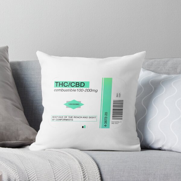 Item preview, THC CBD label  designed and sold by Platform11west.