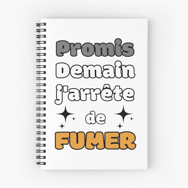 Aperçu de l'œuvre Cadeau Humour Homme Femme arrête de fumer créée et vendue par RomualdGR.