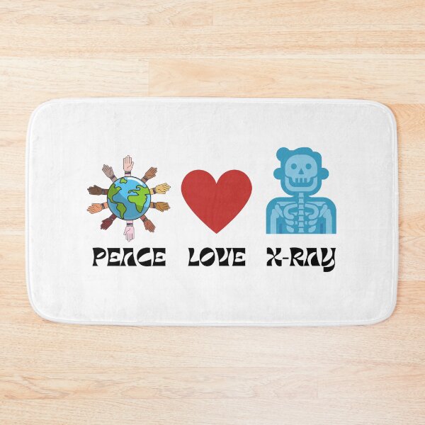 Item preview, Peace Love X-Ray Radiology Tech Gifts For Men Women Rad RTR T-Shirt designed and sold by world-of-things.