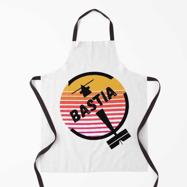 Item preview, Bastia Corsica France - Retro Sunset Vintage Plane Airport Travel Design designed and sold by Vintage-TM.