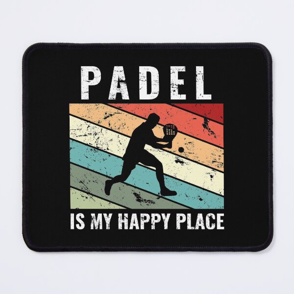 Item preview, Padel is my happy place Funny Padel designed and sold by Shirt-Kaiser.