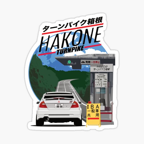 Hakone Lancer Evo Sticker