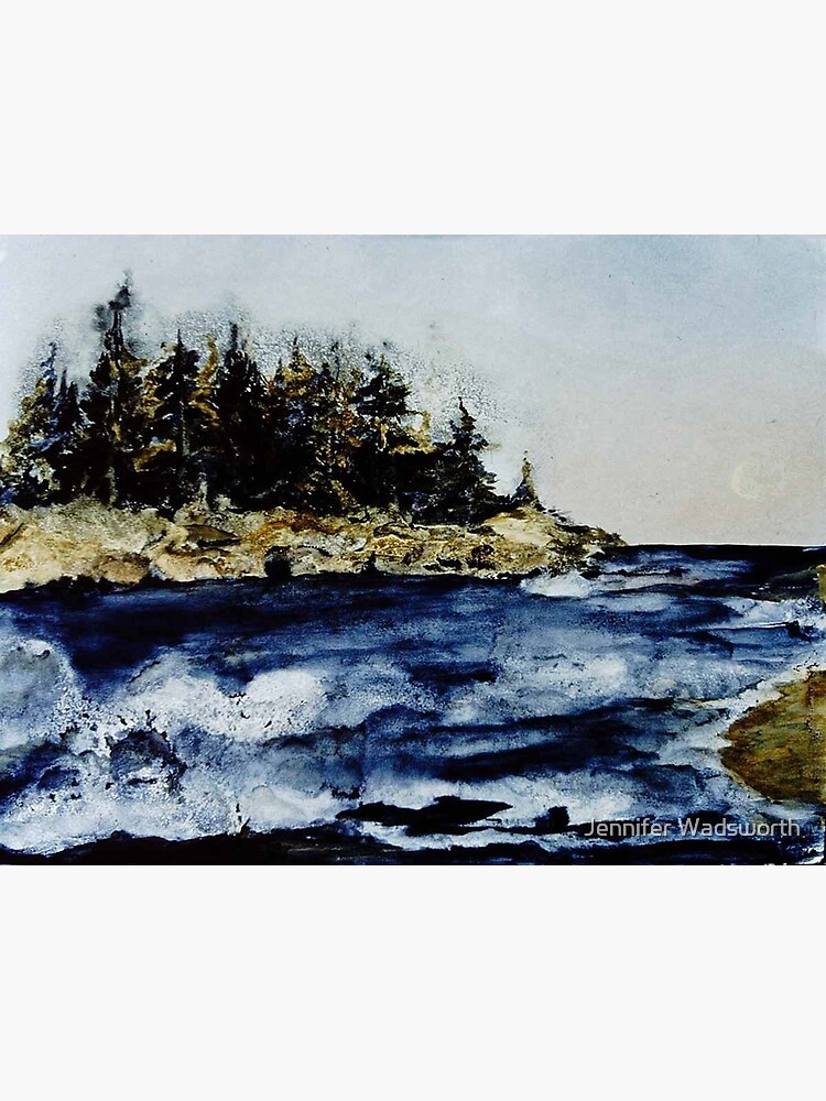 "Winter at Popham Beach, Phippsburg, Maine" Poster for Sale by