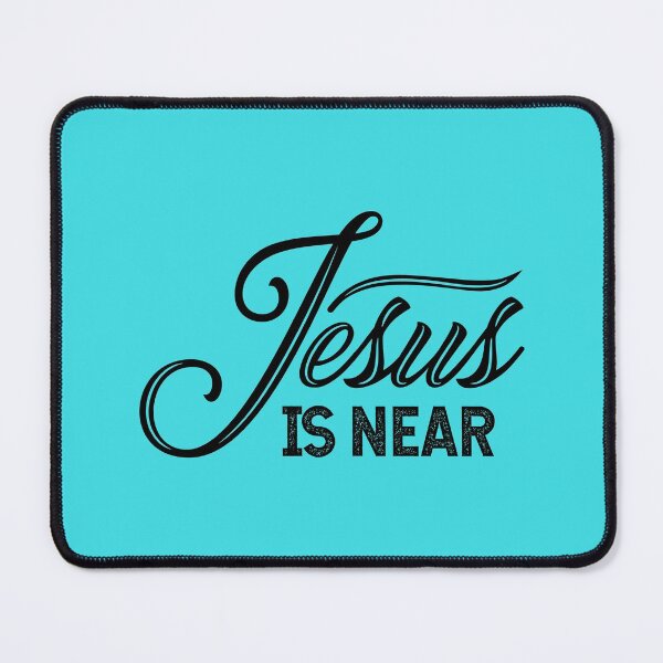 Item preview, Jesus is Near –christian motivation quotes designed and sold by GraphicDream.