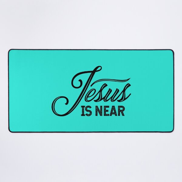 Item preview, Jesus is Near –christian motivation quotes designed and sold by GraphicDream.