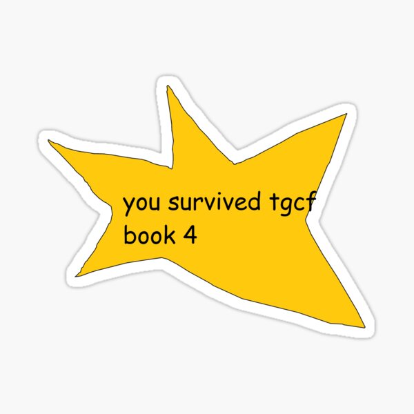 Artikel-Vorschau von du hast tgcf buch 4 sterne überlebt, designt und verkauft von risaee.