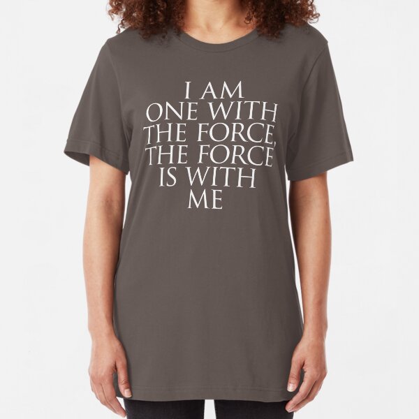 Star Wars: Rogue One 'I Am One With the Force' Slim Fit T-Shirt