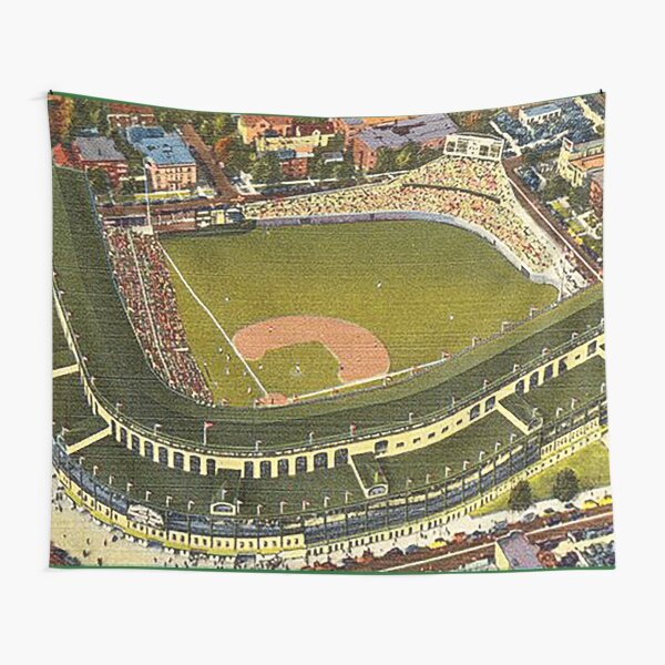 Chicago Wrigley Field Stadium 1980s Large Postcard