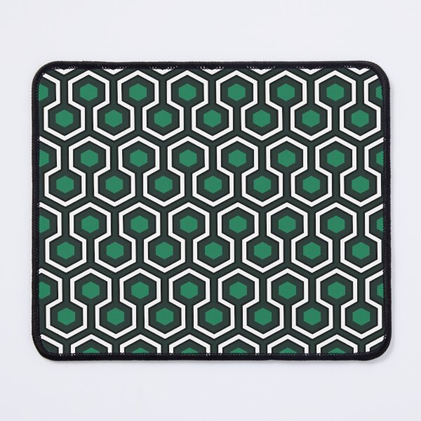 Item preview, Green, black, pattern, shapes, art, designed and sold by Lowa101.