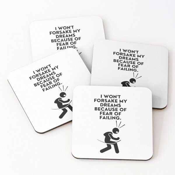 Item preview, Don't Forsake Your Dreams - Fear Of Failure designed and sold by WowAllinOne.