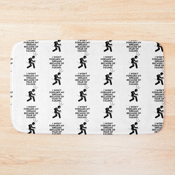 Item preview, Don't Forsake Your Dreams - Fear Of Failure designed and sold by WowAllinOne.