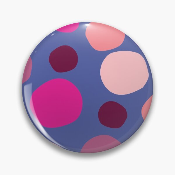 Item preview, Mid-Century Pink Circle Pattern, Very Peri designed and sold by concettaellis.