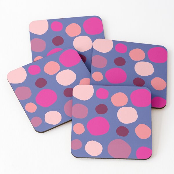 Item preview, Mid-Century Pink Circle Pattern, Very Peri designed and sold by concettaellis.