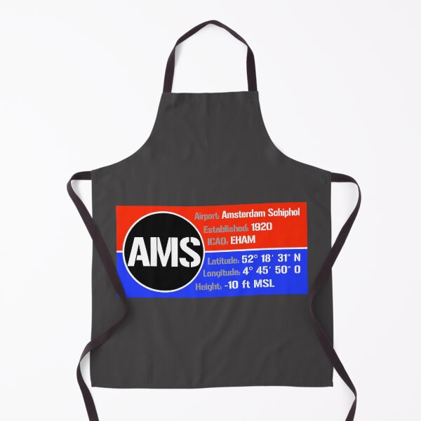 Item preview, AMS Amsterdam Schiphol Netherlands - Block Design designed and sold by FouDeeziner.