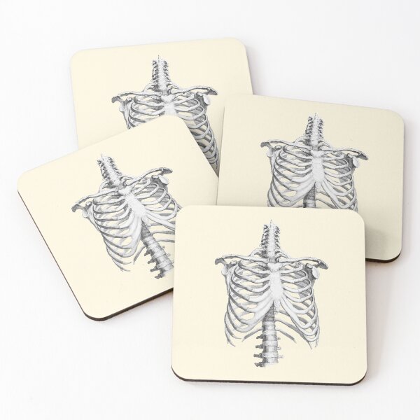 Item preview, Anatomy, ribcage, rib cage,skeleton designed and sold by Collagedream.