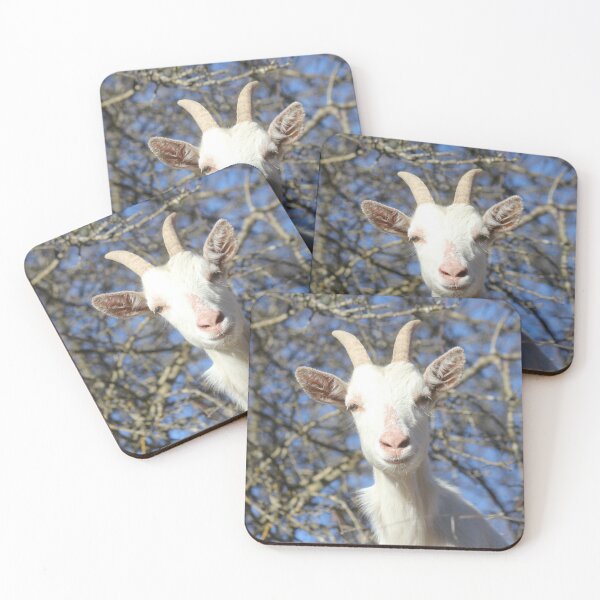 Item preview, Ariège white goat designed and sold by AHELENE.